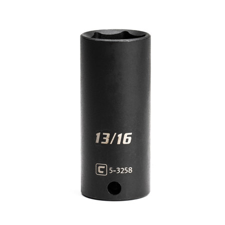 CAPRI TOOLS 3/8 in Drive 13/16 in 6-Point SAE Deep Impact Socket 5-3258